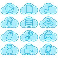 Cloud Services Icon Set N2