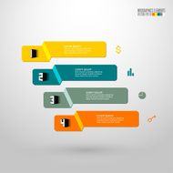 Modern infographics template N133