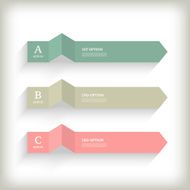 Infographic design template Business concept with 3 options N13