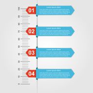 Modern infographic Design elements N95