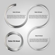Modern design template Infographic N5