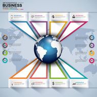 Infographics vector design template N492