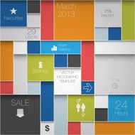 vector interface or infographic background