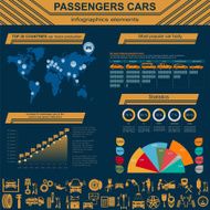 Passenger car transportation infographics N42