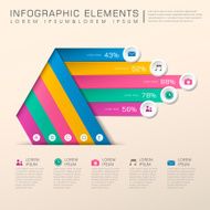 abstract bar chart infographics N40