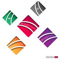 Abstract paper infographic N92