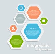Abstract paper infographic N94
