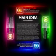 Abstract infographics banner design N81