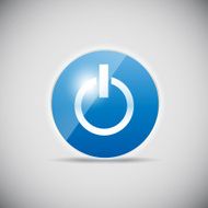 Shine glossy computer icon vector illustration N48