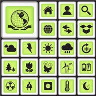 eco icons collection Vector icon set N2