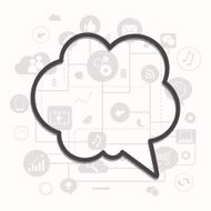 Vector Social Media Concept N9