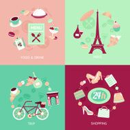 Paris city set