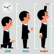 InfoGraphic Low-Med-High Man