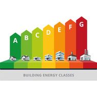 Building Energy Efficiency Classes Label N2