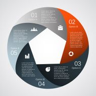 Modern vector template for your business project N384