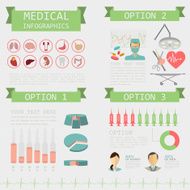 Medical and healthcare infographic N77