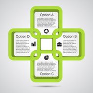 Modern vector template for your business project N385