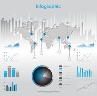 Infographic vector graphs and elements N16