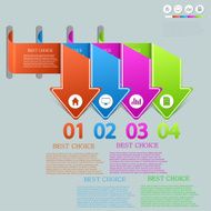 Vector infographic design Eps10 N14