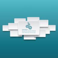 Infographic label template design N13