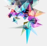 Colorful abstract graph N9