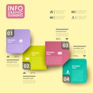 abstract label infographics N3