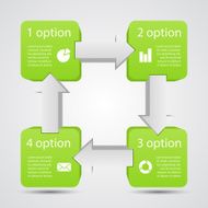 Modern vector template for your business project N389