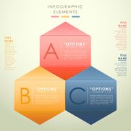 Abstract infographics N250