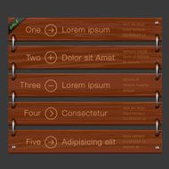 Modern infographics options banner N856