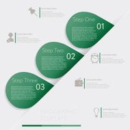 Design number banners template graphic or website layout N48