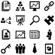 Business Icons N345