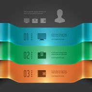 Business Infographics Design Template Vector Elements 3D Banners Diagram Illustration N2