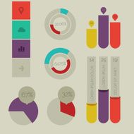 Flat design infographic N12