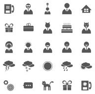 Business Gray Icon Set N8