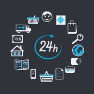 Internet website store open 24 hours N2