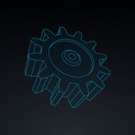 Cogs in HUD Interface N2