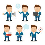 Business characters set N3