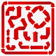 Red Pointer Arrows N2