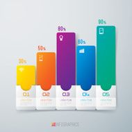 Infographics vector design template N512