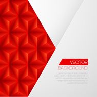 3d triangular background Vector illustration N14