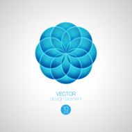 3d triangular background Vector illustration N15