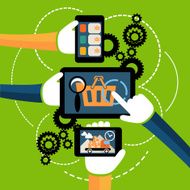 Internet shopping process and delivery N4