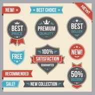 vintage labels N16