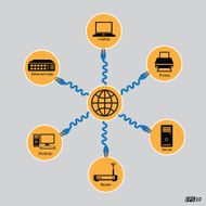 Networking Connectivity Internet or Communication