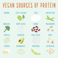 Vegan sources of protein N4
