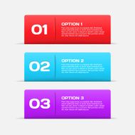 Web banners infographic elements