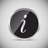 Shine glossy computer icon vector illustration N59