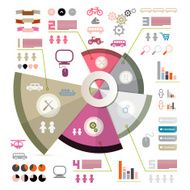 Infographics Vector Layout with Icons N4