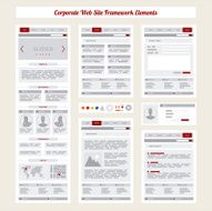 Corporate Internet Site Navigation Map Structure Prototype Framework