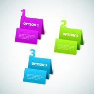 Set of 3D Paper Tag